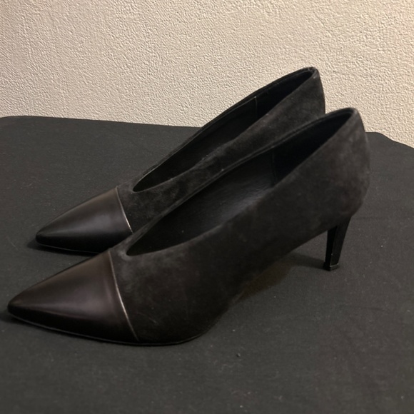 rag & bone Suede & Leather Pumps - Picture 2 of 4